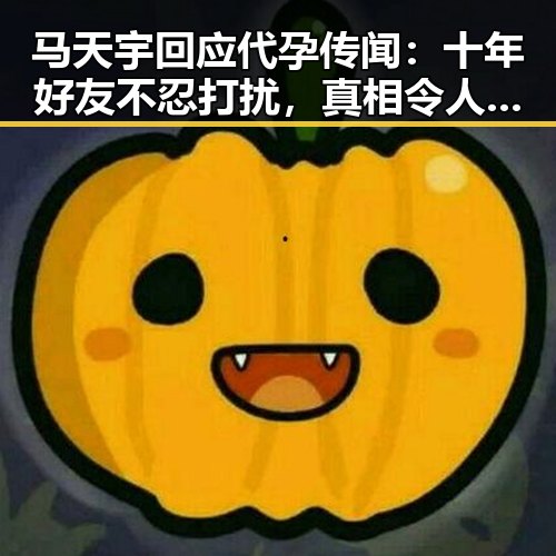 马天宇回应代孕传闻:十年好友不忍打扰,真相令人唏嘘